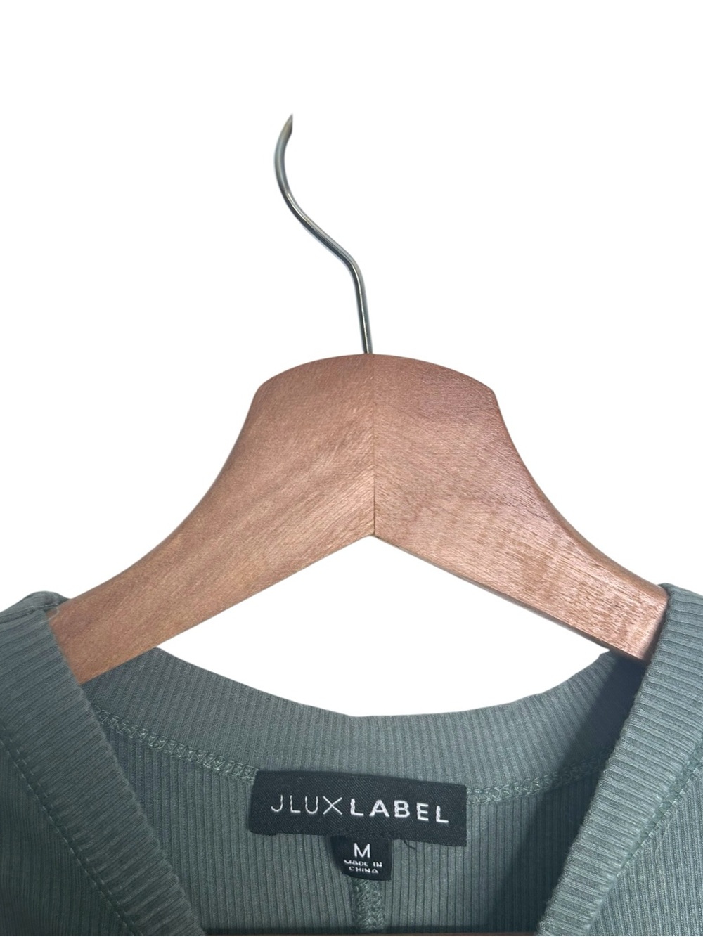 JLUXLabel Sleeveless Ribbed Bodycon High Neck MIDI Dress Size Medium - Picture 4 of 7